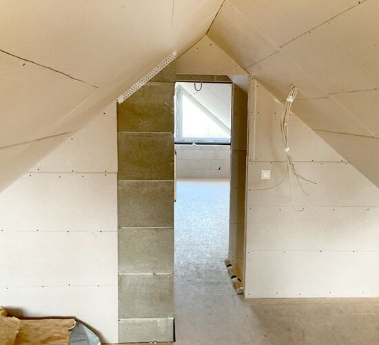 Trockenbau Dachbodenausbau